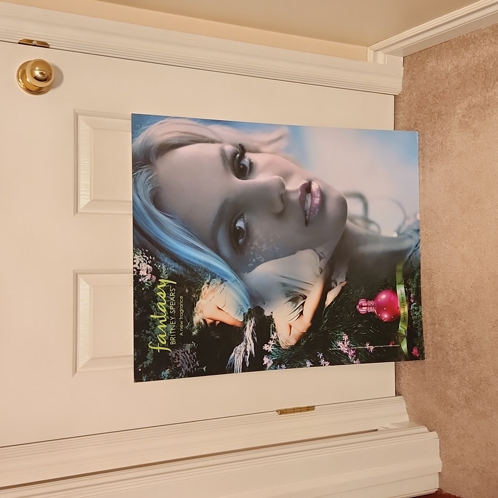 Britney Spears Fantasy promotional advertising display